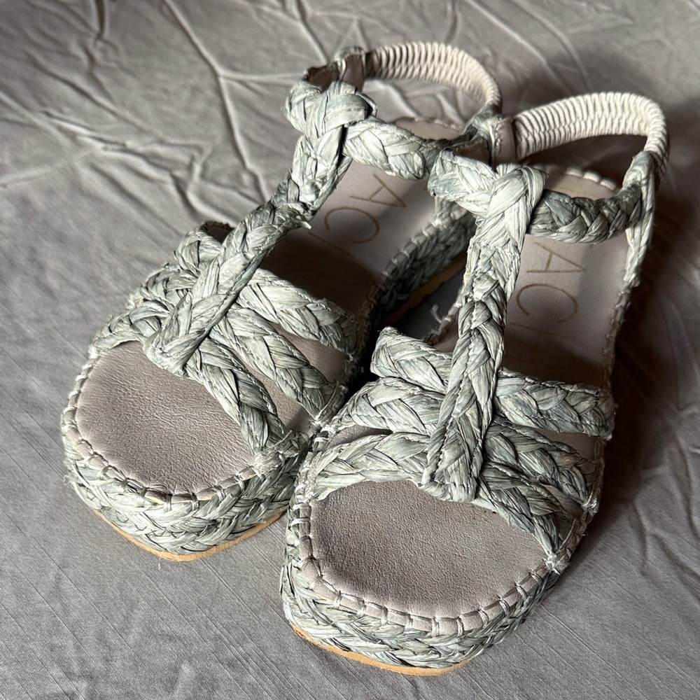 ModCloth Light Blue Braided Espadrilles